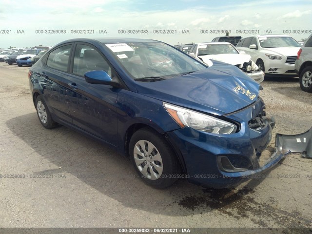 HYUNDAI ACCENT 2016 kmhct4ae1gu060602