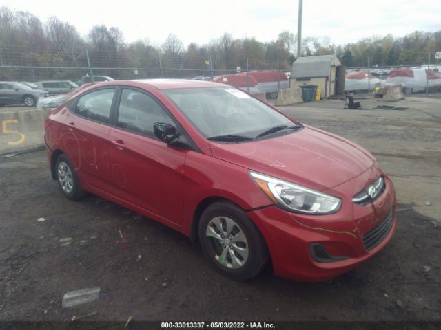 HYUNDAI ACCENT 2016 kmhct4ae1gu139946