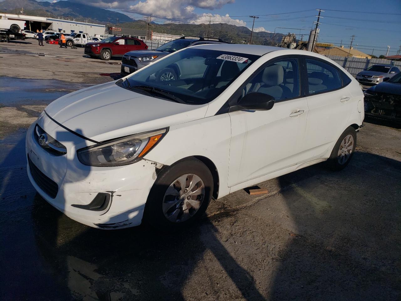 HYUNDAI ACCENT 2016 kmhct4ae1gu951943