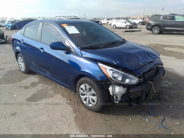 HYUNDAI ACCENT 2017 kmhct4ae1hu203596