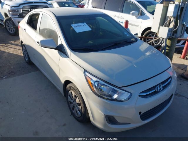 HYUNDAI ACCENT 2017 kmhct4ae1hu222987