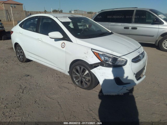 HYUNDAI ACCENT 2017 kmhct4ae1hu225100