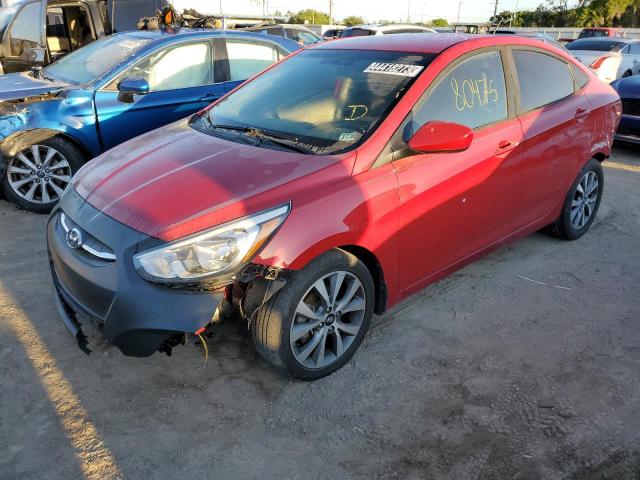 HYUNDAI ACCENT SE 2017 kmhct4ae1hu284101