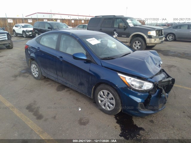 HYUNDAI ACCENT 2017 kmhct4ae1hu309613