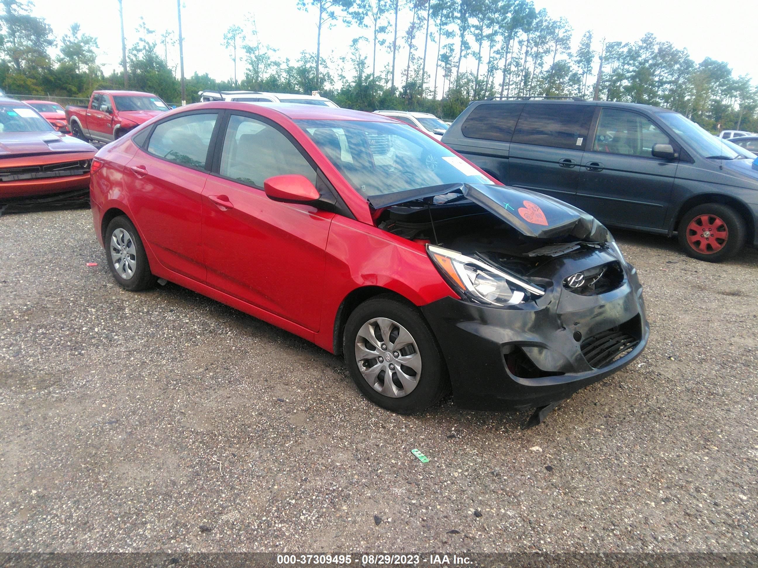 HYUNDAI ACCENT 2017 kmhct4ae1hu344782