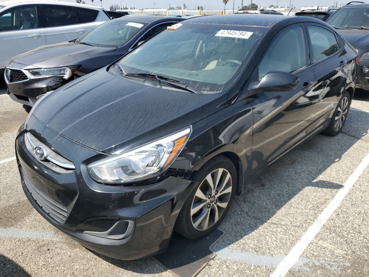 HYUNDAI ACCENT 2017 kmhct4ae1hu347925