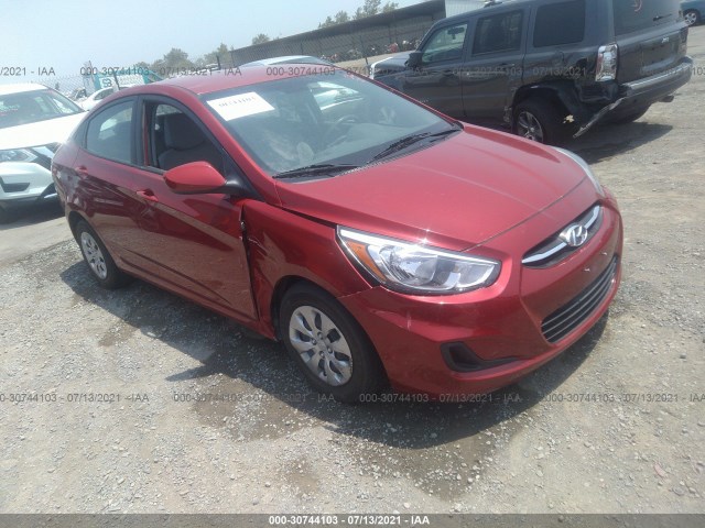 HYUNDAI ACCENT 2017 kmhct4ae1hu394890