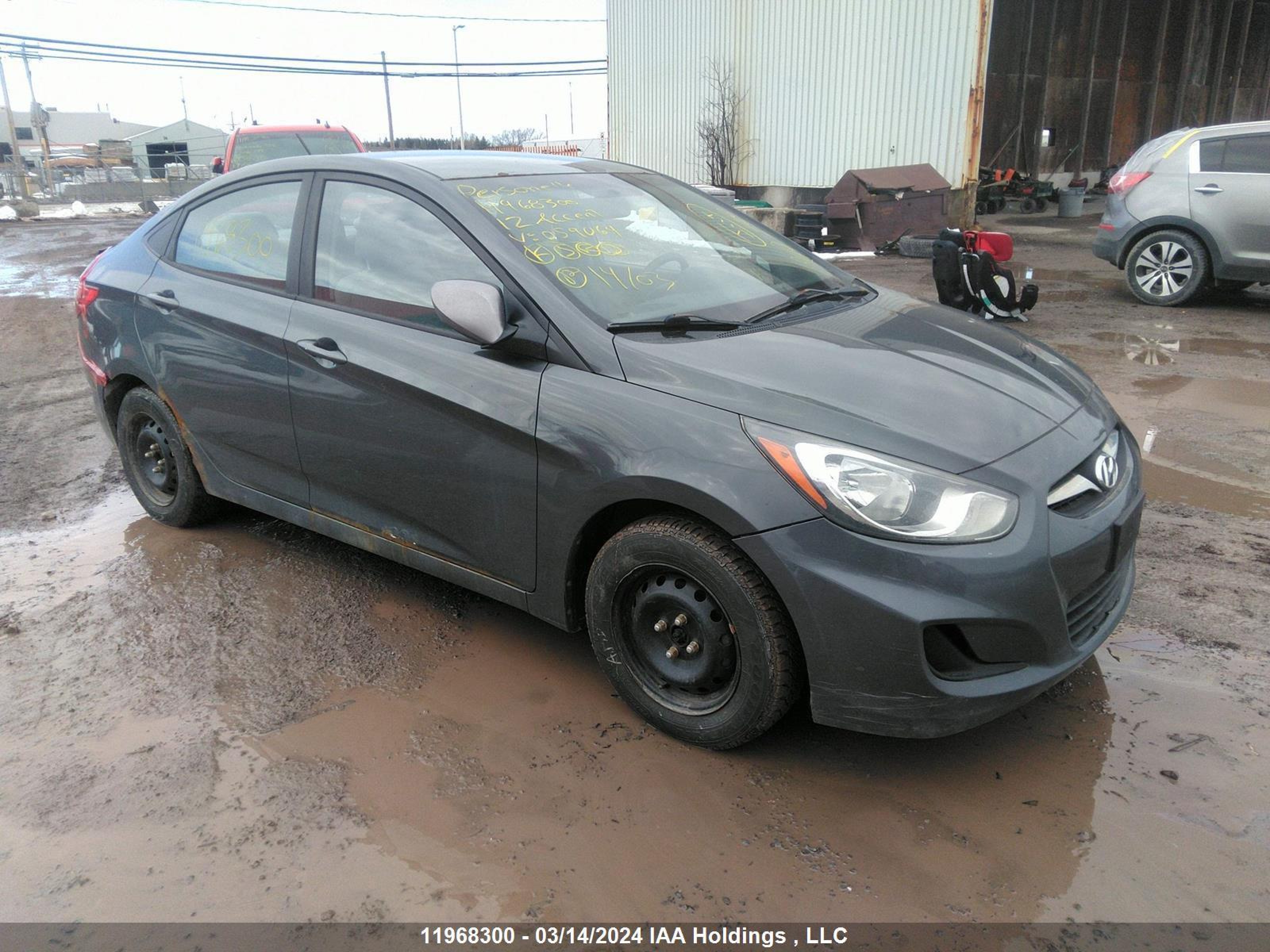 HYUNDAI ACCENT 2012 kmhct4ae2cu059064