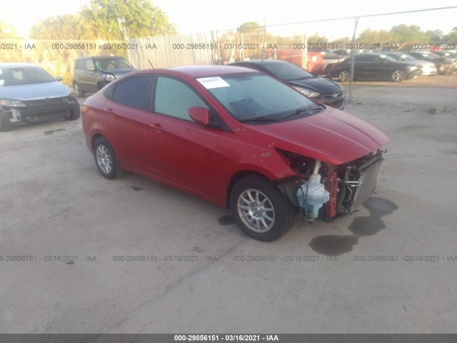 HYUNDAI ACCENT 2012 kmhct4ae2cu257661