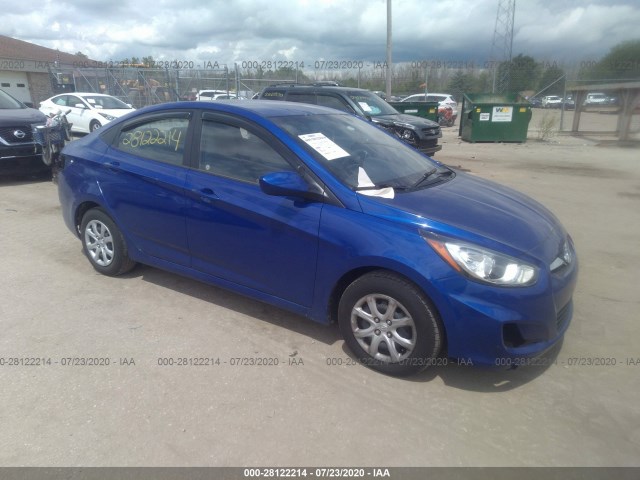 HYUNDAI ACCENT 2013 kmhct4ae2du392494