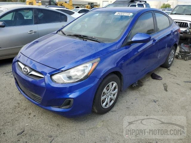 HYUNDAI ACCENT 2013 kmhct4ae2du541163