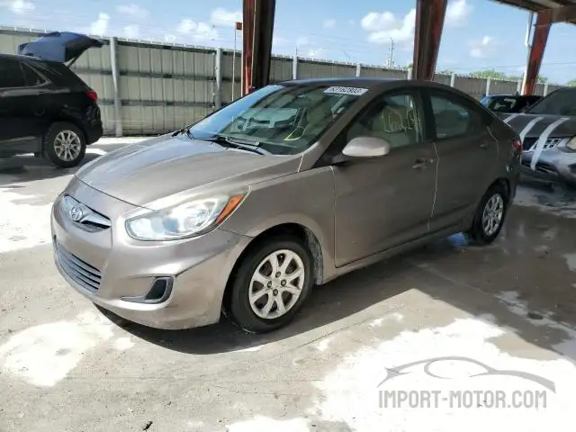 HYUNDAI ACCENT 2014 kmhct4ae2eu606370