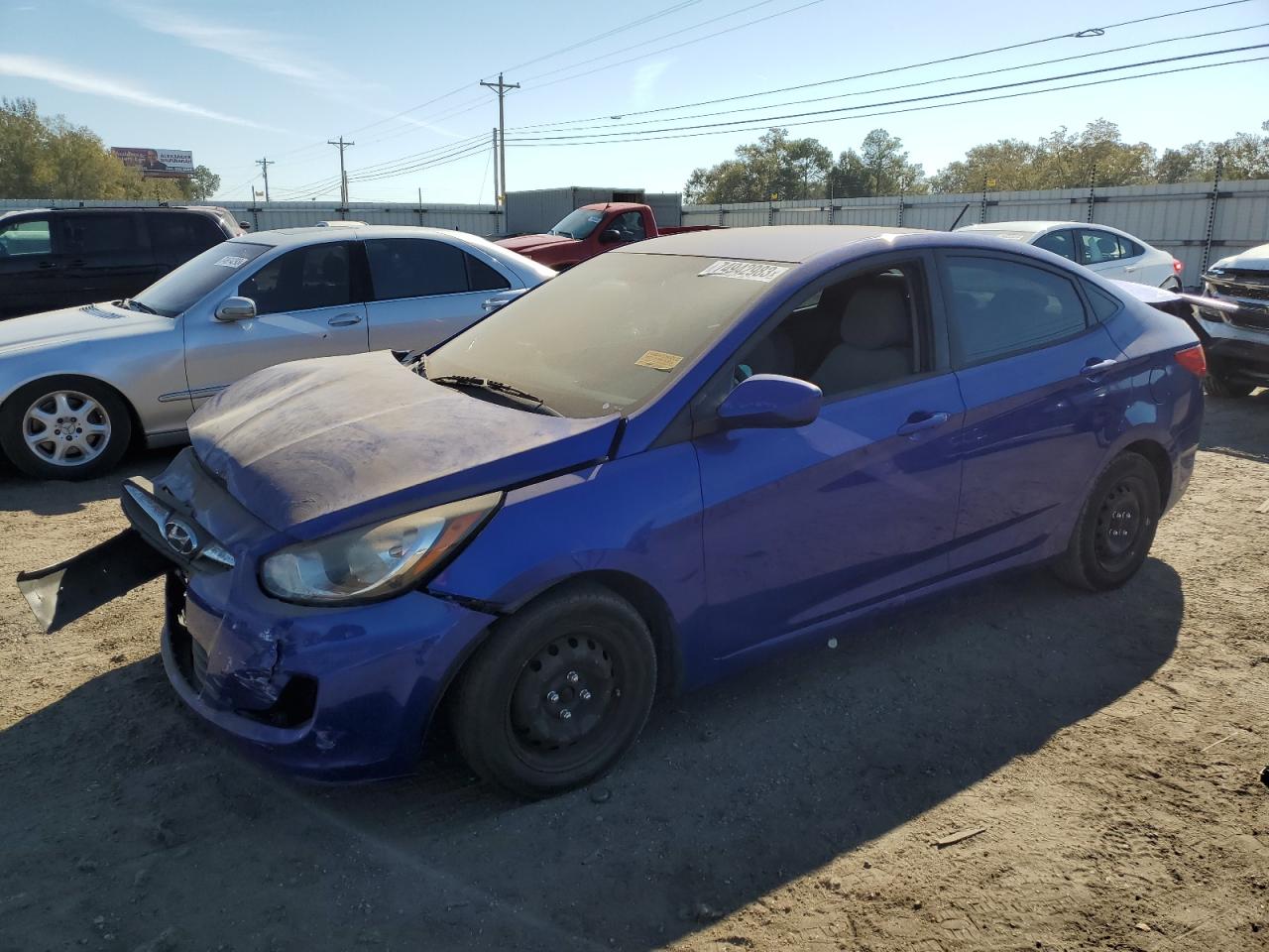 HYUNDAI ACCENT 2014 kmhct4ae2eu642365