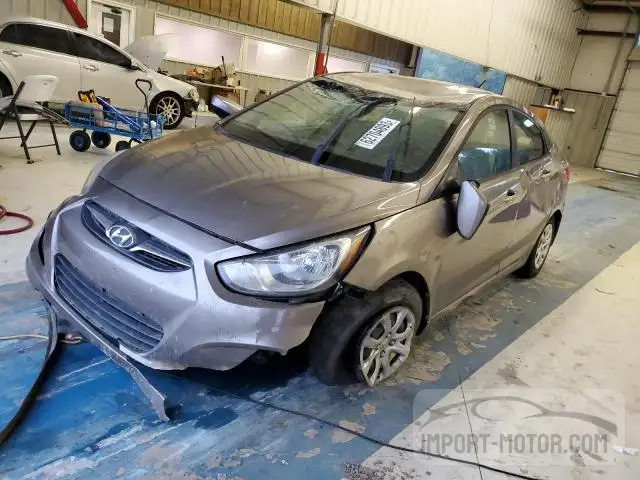 HYUNDAI ACCENT 2014 kmhct4ae2eu683871