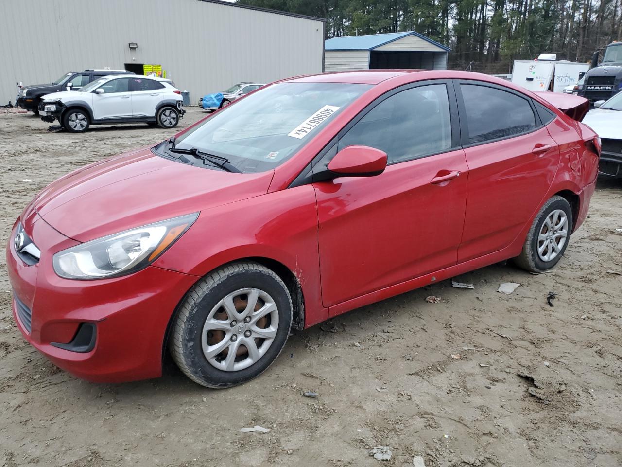 HYUNDAI ACCENT 2014 kmhct4ae2eu734463