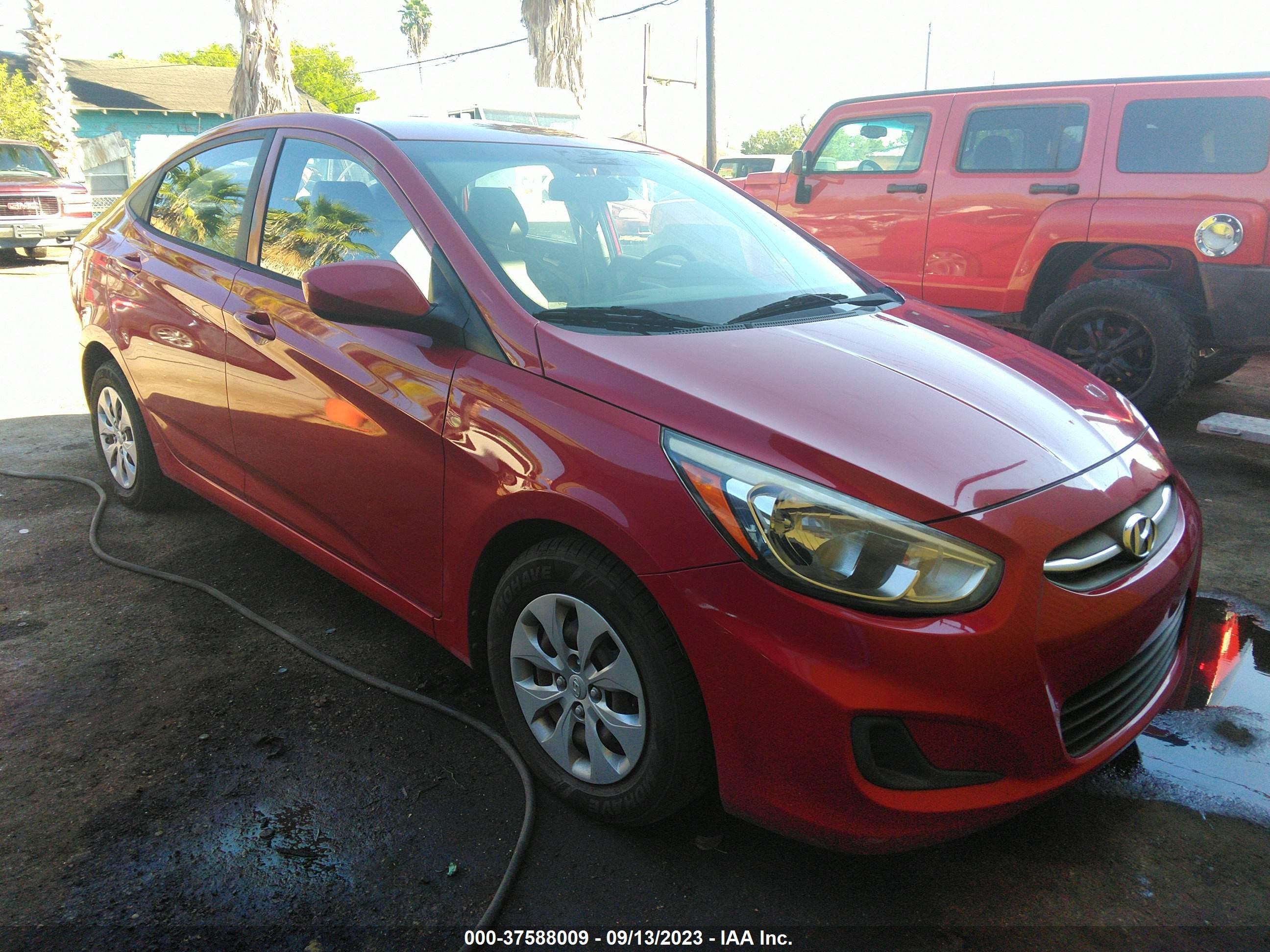 HYUNDAI ACCENT 2016 kmhct4ae2gu119737