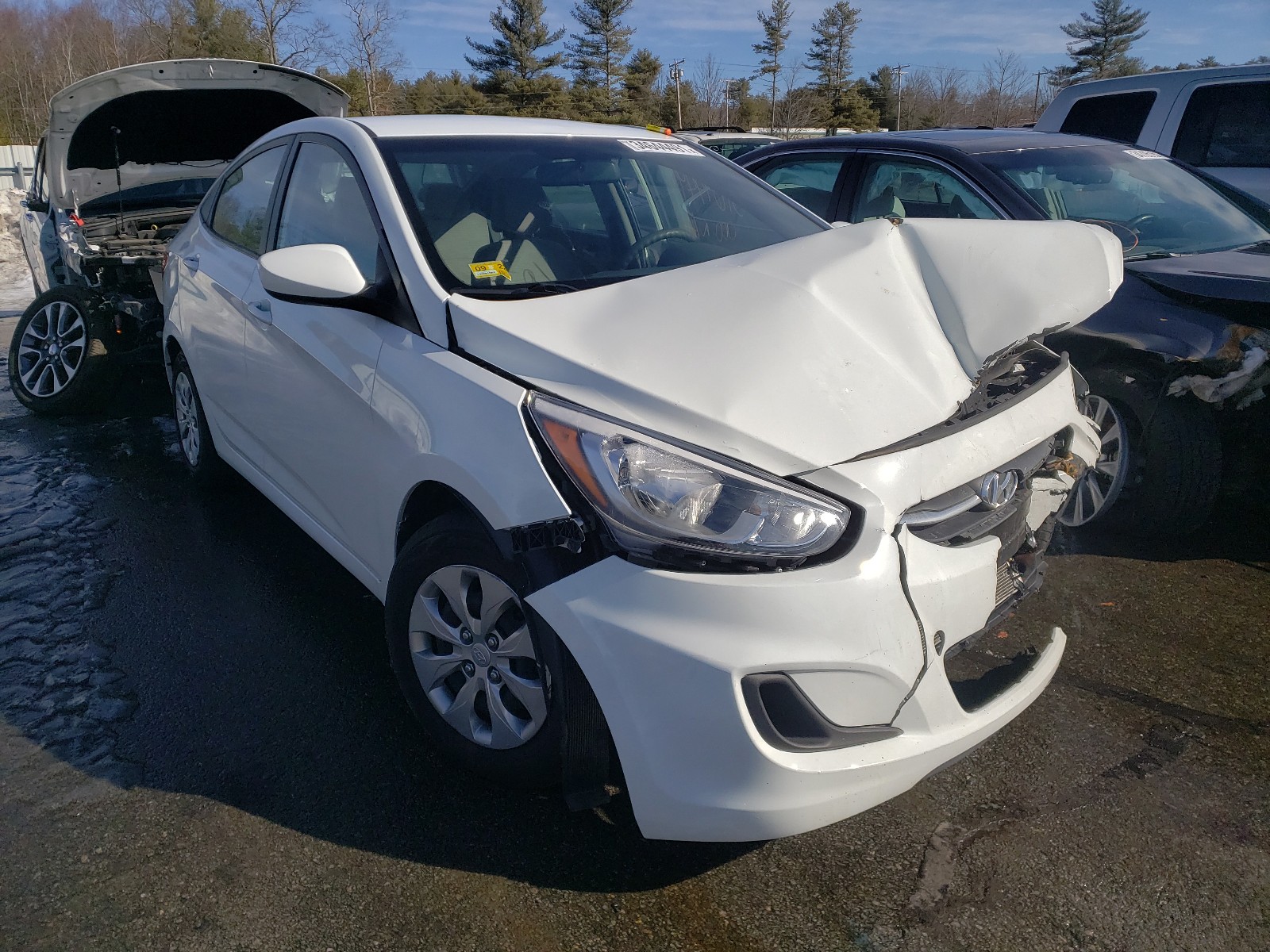 HYUNDAI ACCENT SE 2017 kmhct4ae2hu174318