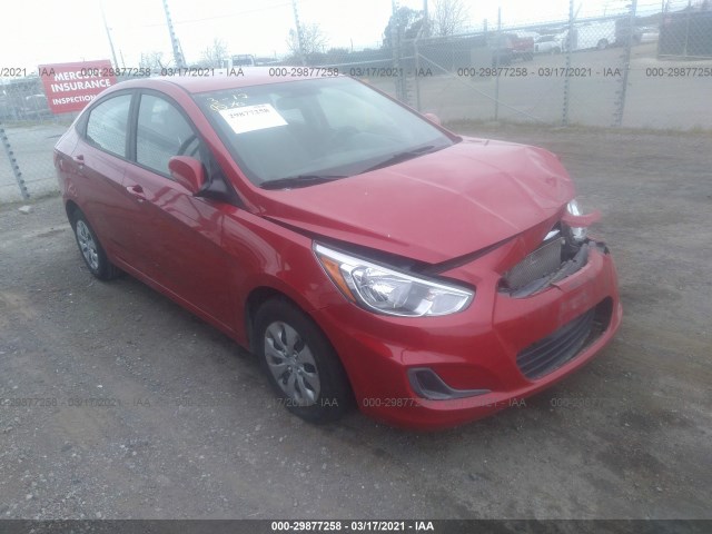 HYUNDAI ACCENT 2017 kmhct4ae2hu274709