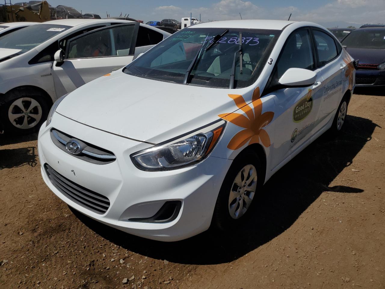 HYUNDAI ACCENT 2017 kmhct4ae2hu300337