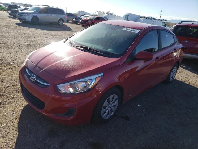 HYUNDAI ACCENT SE 2017 kmhct4ae2hu312312