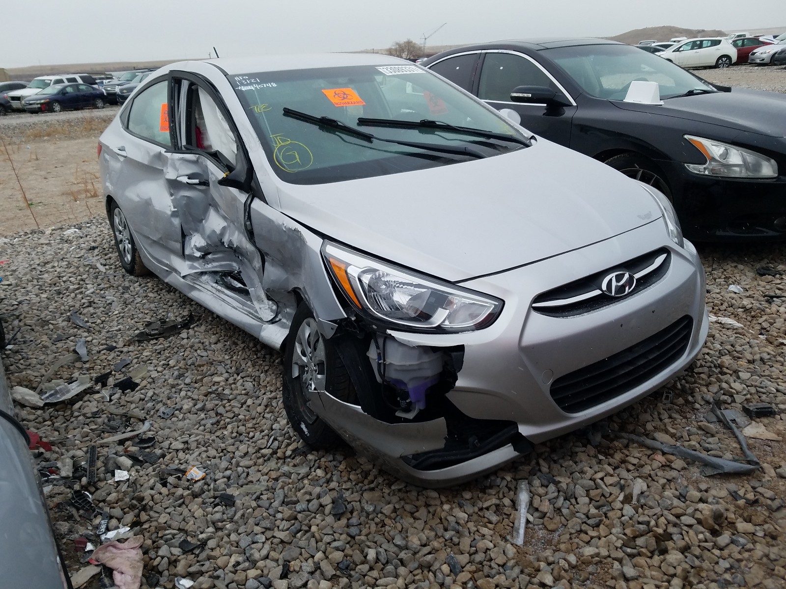 HYUNDAI ACCENT SE 2017 kmhct4ae2hu318532