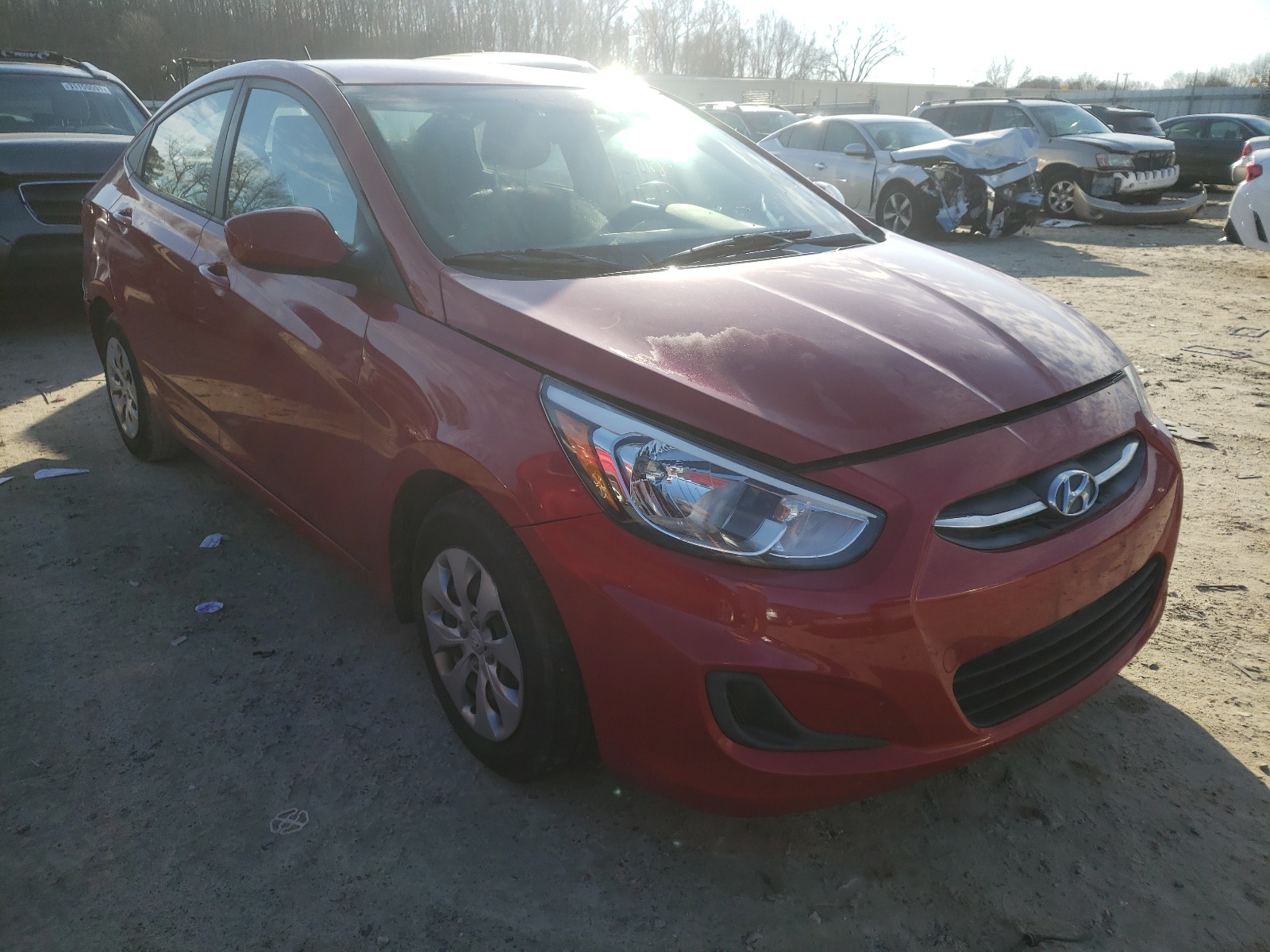 HYUNDAI ACCENT SE 2017 kmhct4ae2hu333502