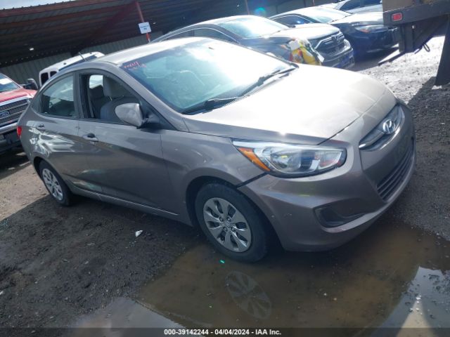 HYUNDAI ACCENT 2017 kmhct4ae2hu355757