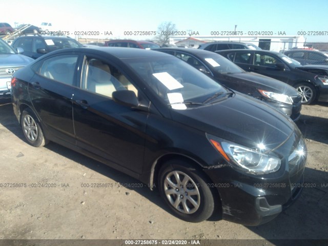 HYUNDAI ACCENT 2012 kmhct4ae3cu261833