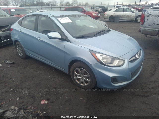 HYUNDAI ACCENT 2013 kmhct4ae3du287981