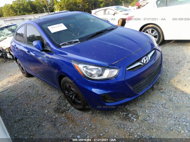 HYUNDAI ACCENT 2013 kmhct4ae3du367300