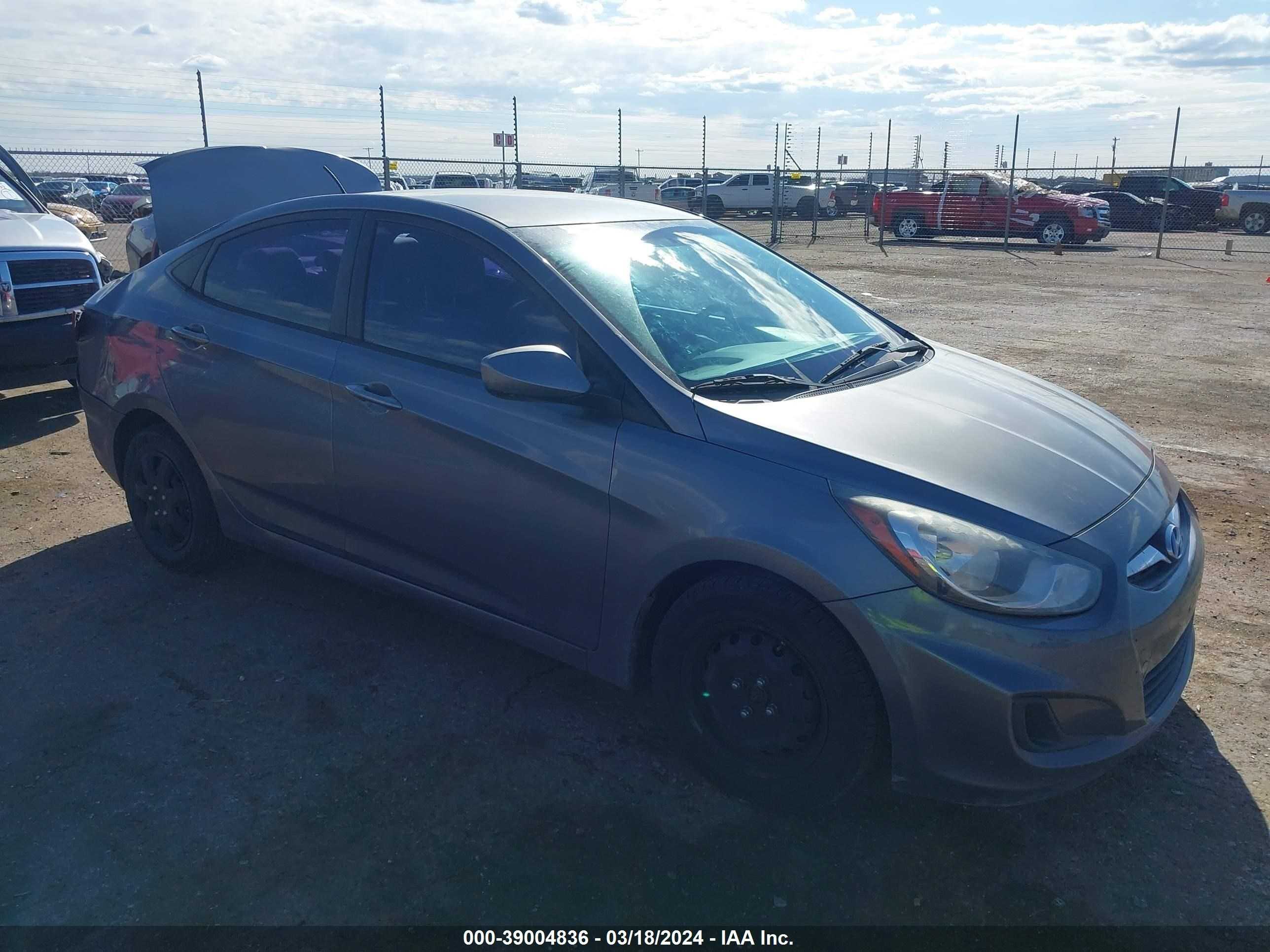 HYUNDAI ACCENT 2014 kmhct4ae3eu611223