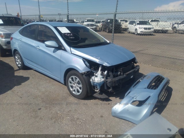 HYUNDAI ACCENT 2014 kmhct4ae3eu660292