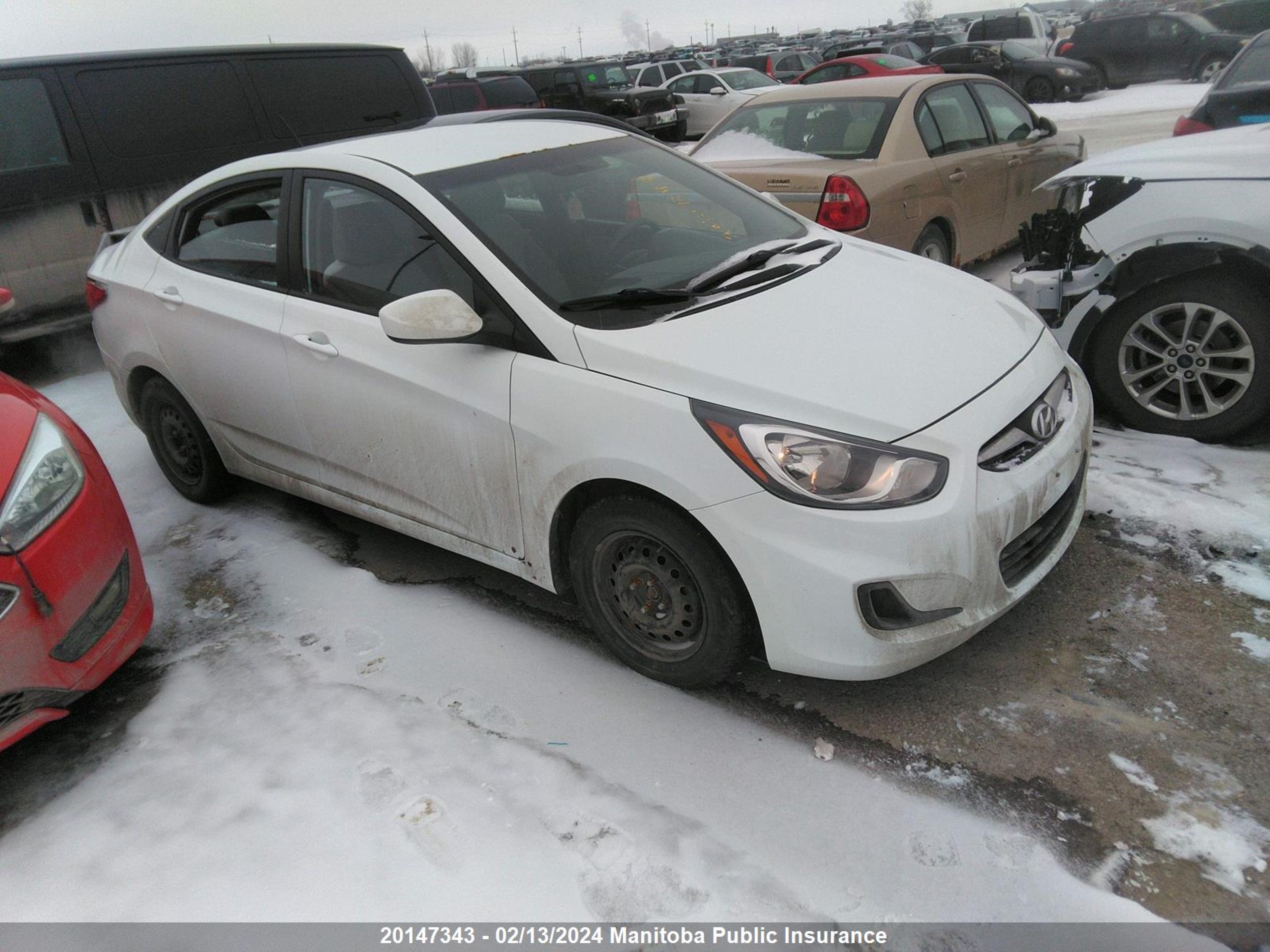 HYUNDAI ACCENT 2014 kmhct4ae3eu720636