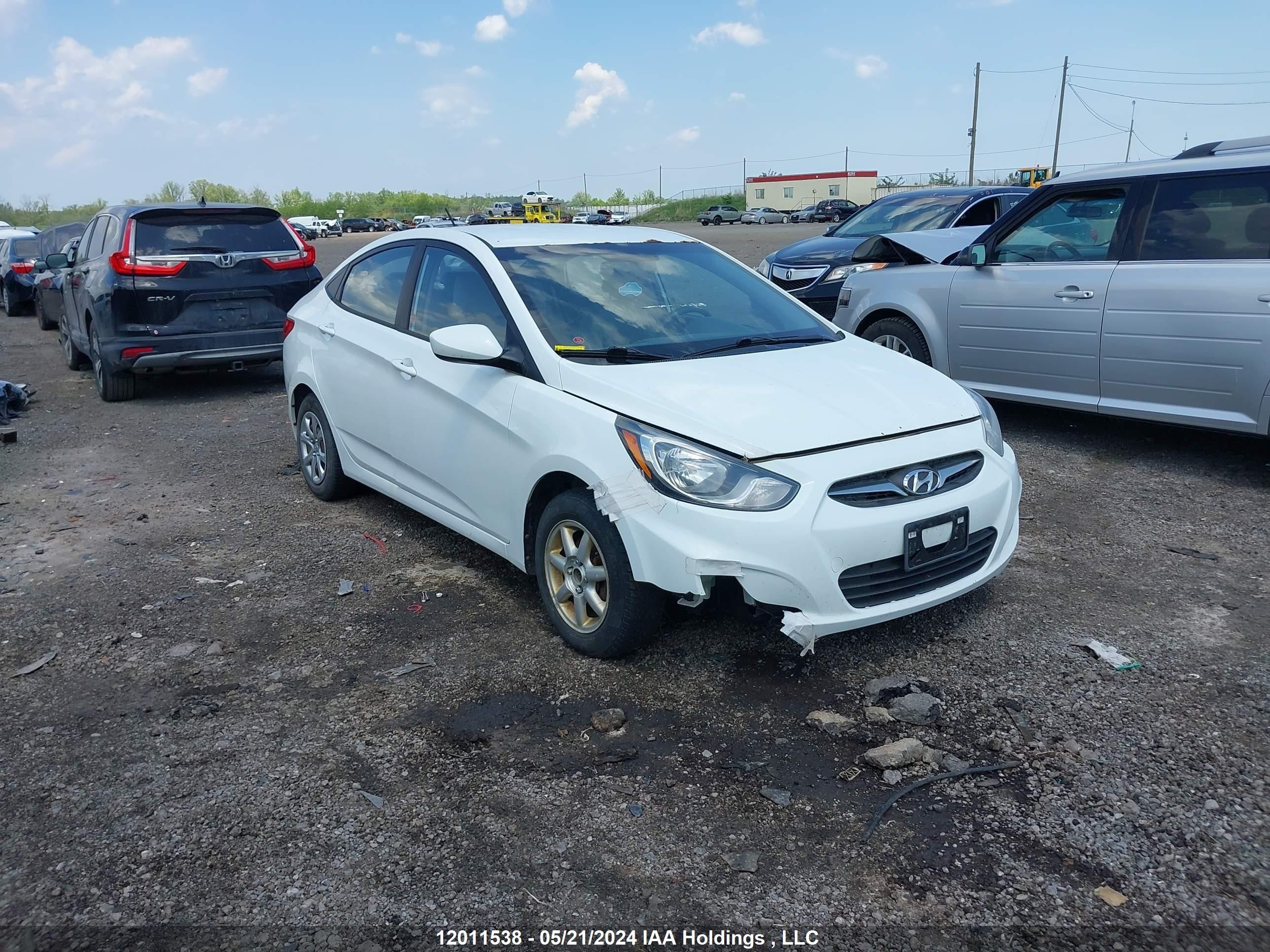 HYUNDAI ACCENT 2014 kmhct4ae3eu764880