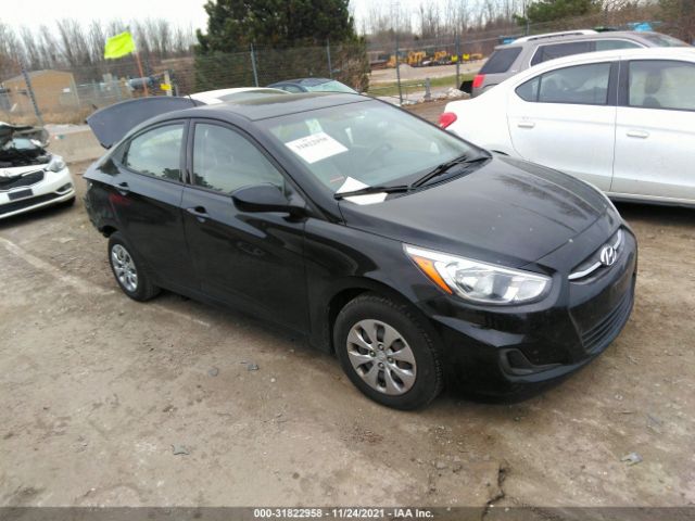 HYUNDAI ACCENT 2016 kmhct4ae3gu055725