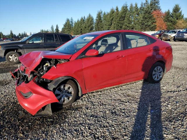 HYUNDAI ACCENT 2016 kmhct4ae3gu079166