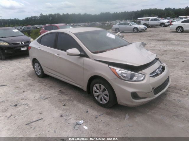 HYUNDAI ACCENT 2016 kmhct4ae3gu161611