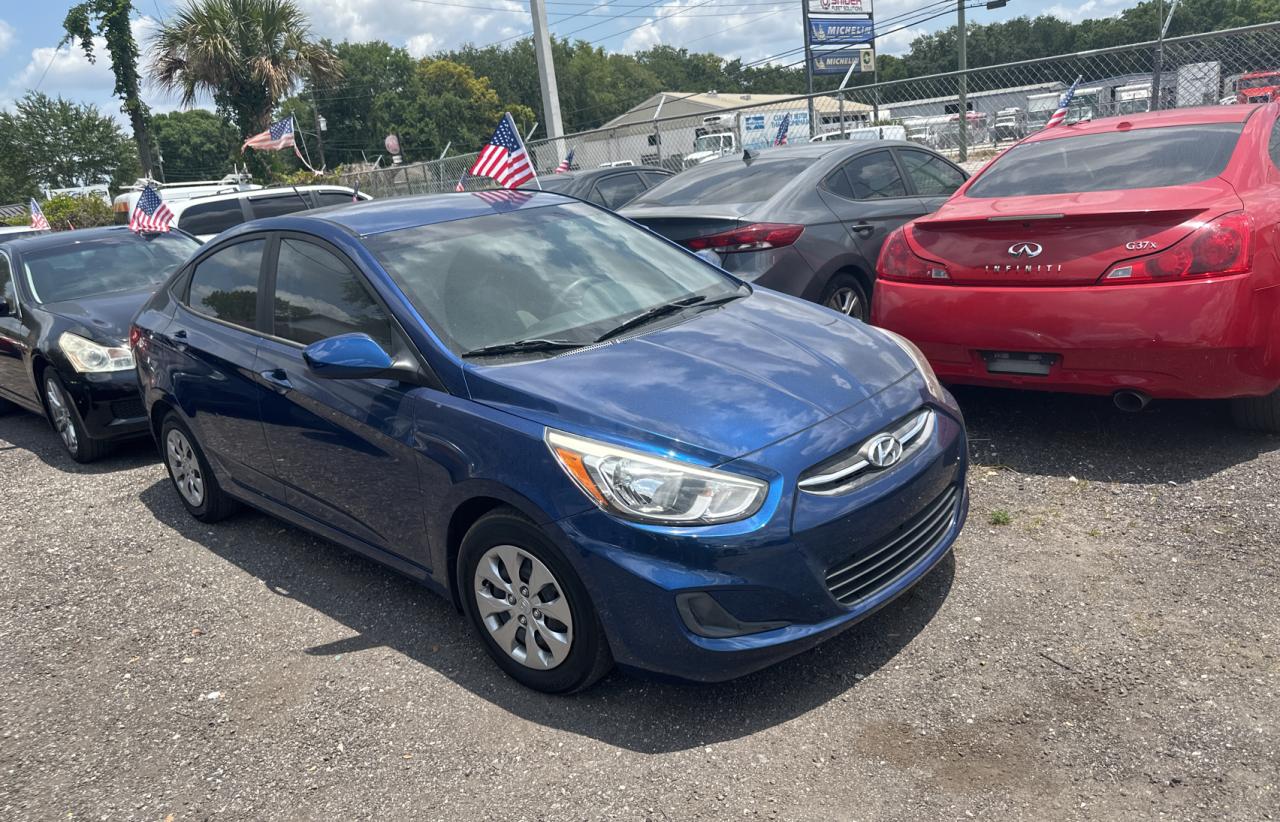 HYUNDAI ACCENT 2016 kmhct4ae3gu165352