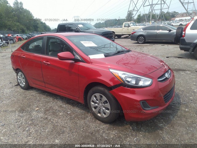 HYUNDAI ACCENT 2016 kmhct4ae3gu976715