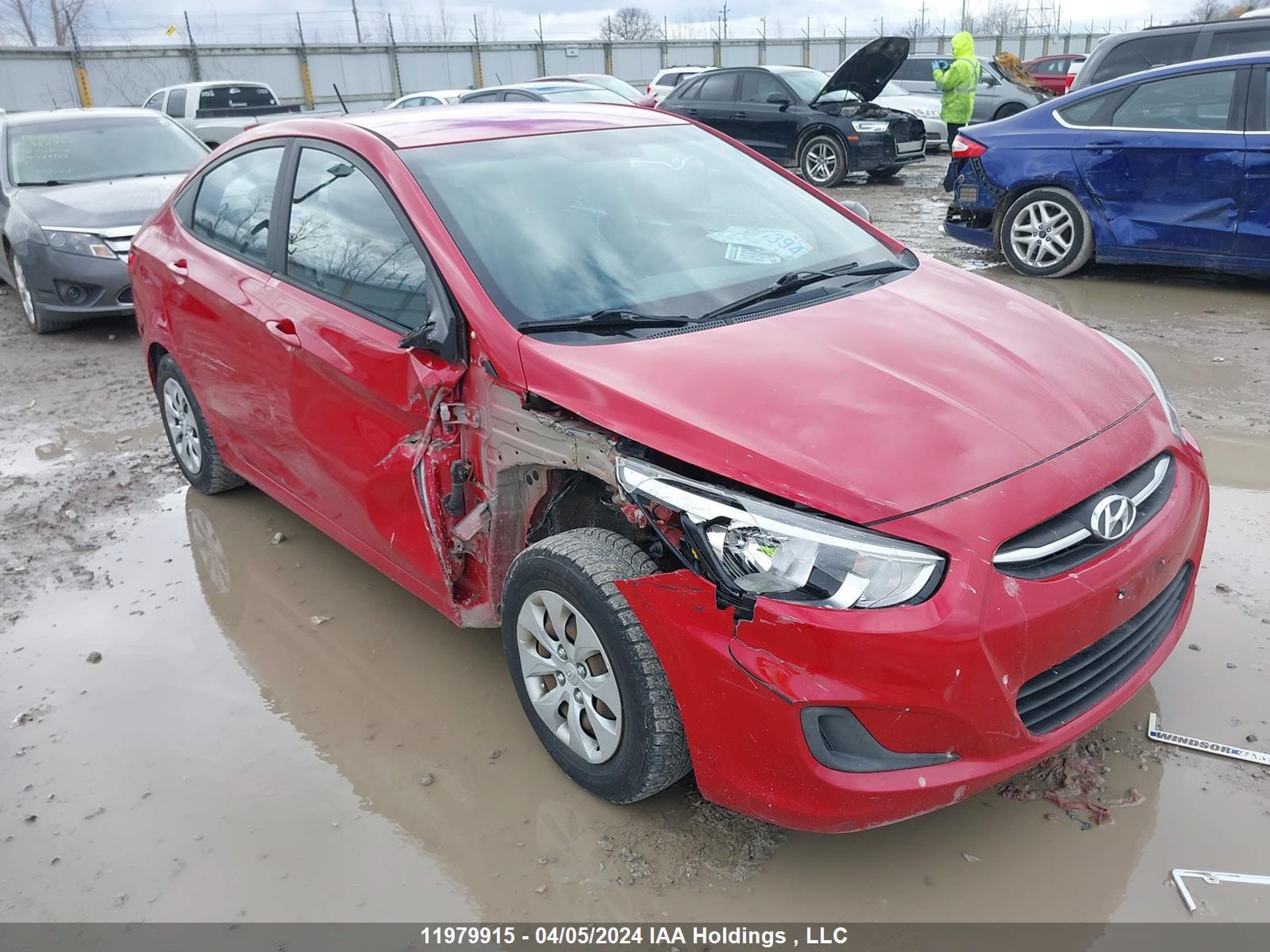 HYUNDAI ACCENT 2016 kmhct4ae3gu988198