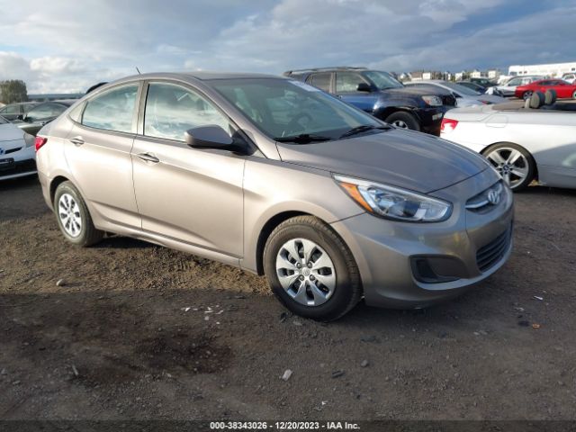 HYUNDAI ACCENT 2017 kmhct4ae3hu376052