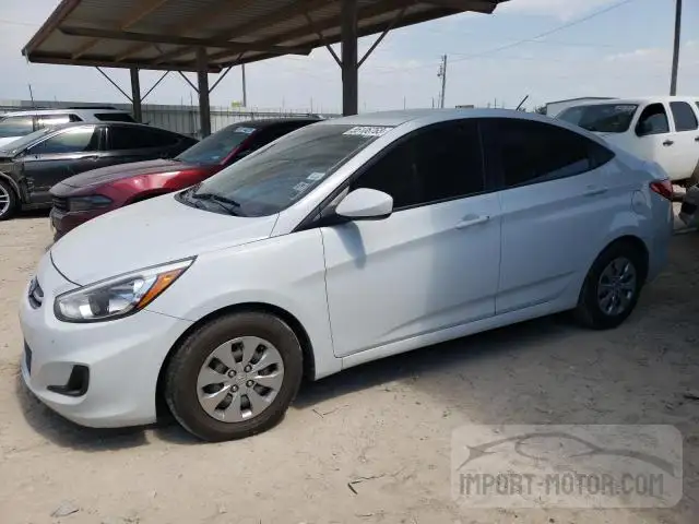 HYUNDAI ACCENT 2017 kmhct4ae3hu381252