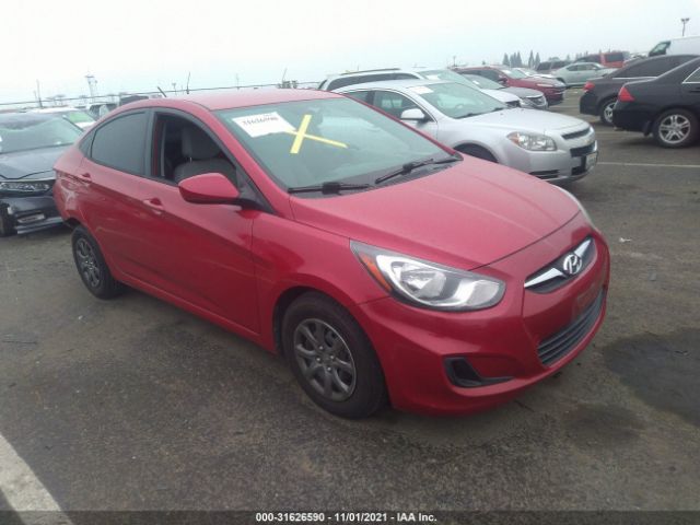 HYUNDAI ACCENT 2013 kmhct4ae4du520735