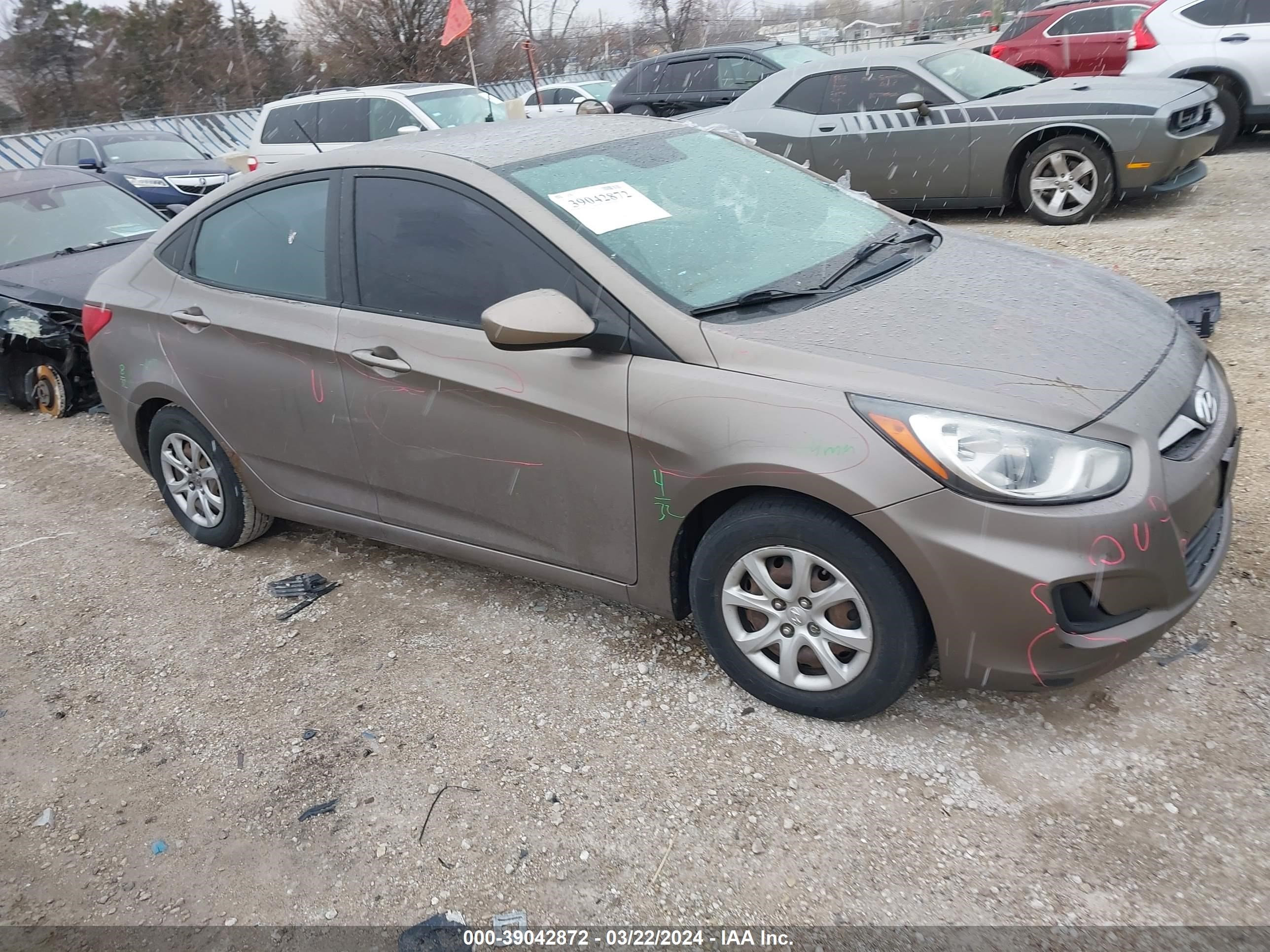 HYUNDAI ACCENT 2013 kmhct4ae4du523764