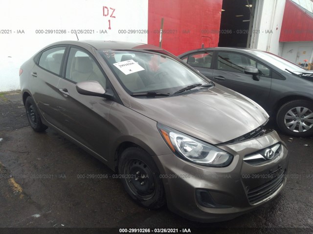 HYUNDAI ACCENT 2013 kmhct4ae4du551225