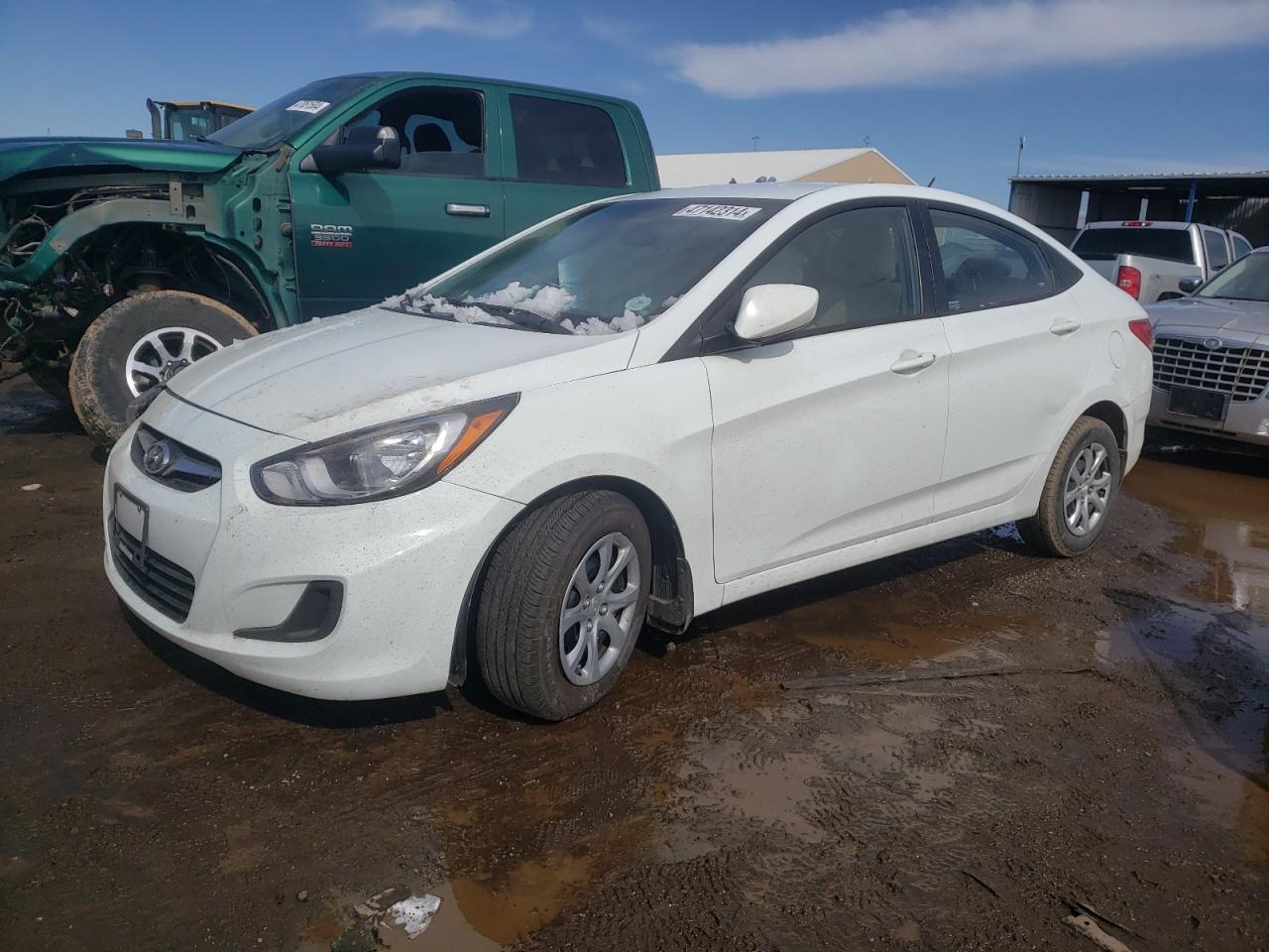 HYUNDAI ACCENT 2013 kmhct4ae4du571703