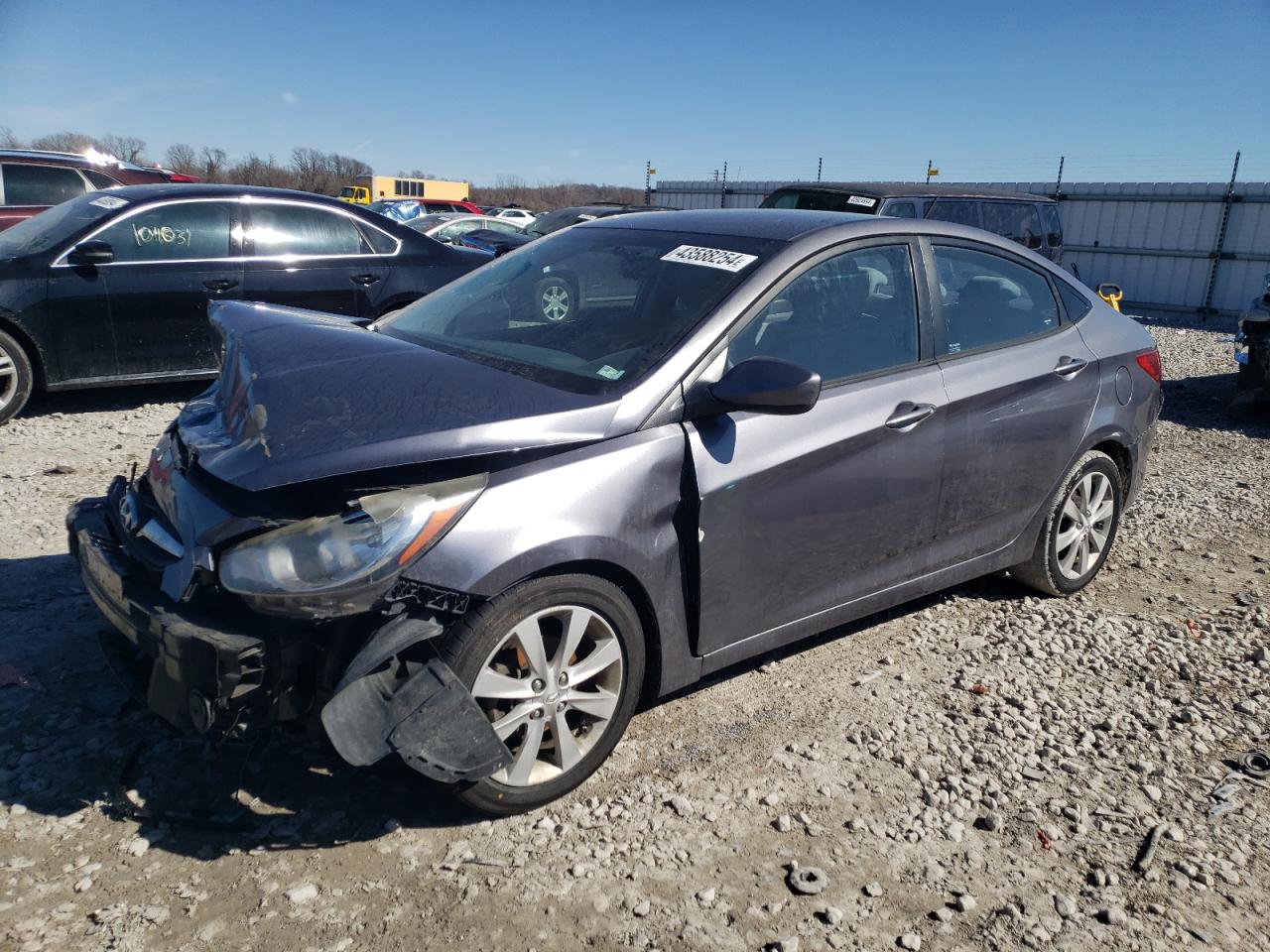 HYUNDAI ACCENT 2014 kmhct4ae4eu671012