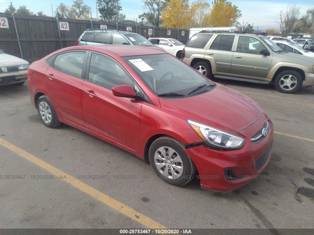 HYUNDAI ACCENT 2016 kmhct4ae4gu035967