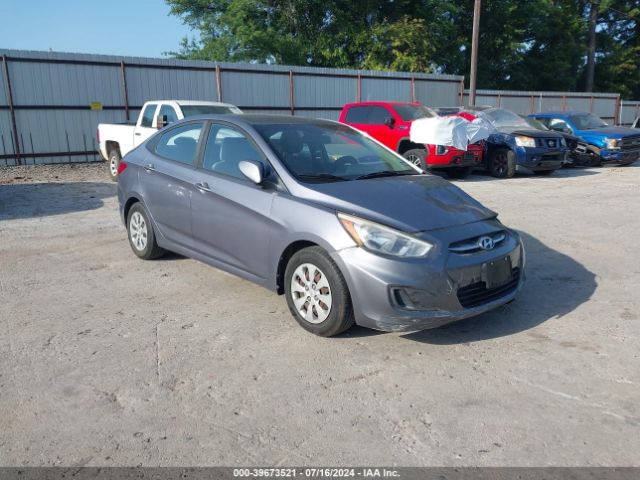 HYUNDAI ACCENT 2016 kmhct4ae4gu091312