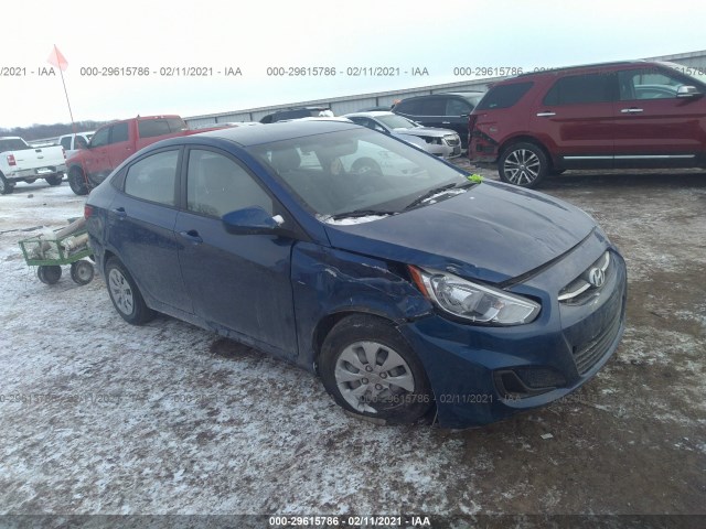 HYUNDAI ACCENT 2016 kmhct4ae4gu127645